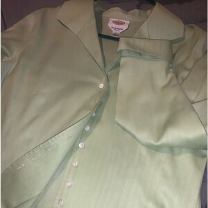 green blazer jacket classy